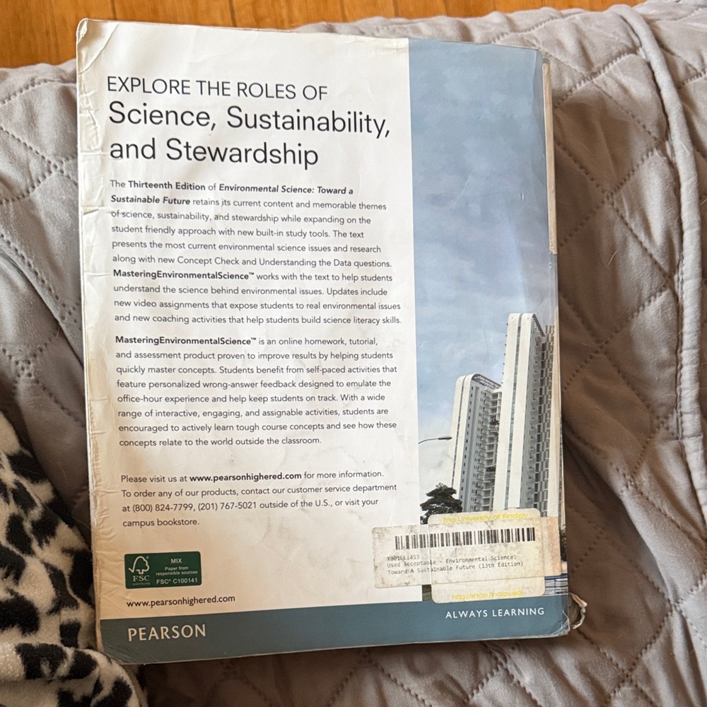Environmental Science Textbook - Picture 2 of 2